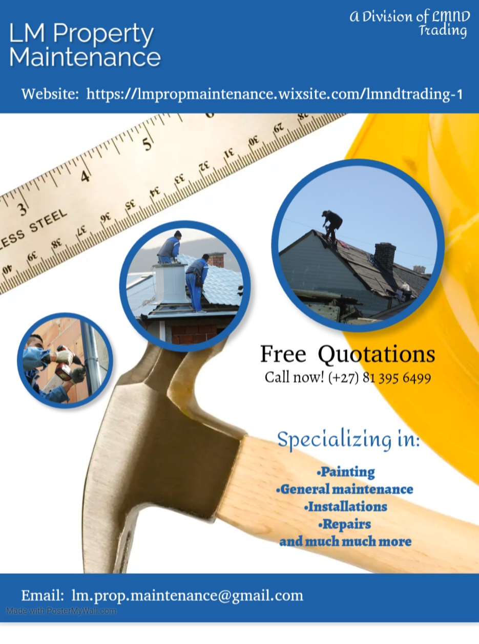 For all your property maintenance needs