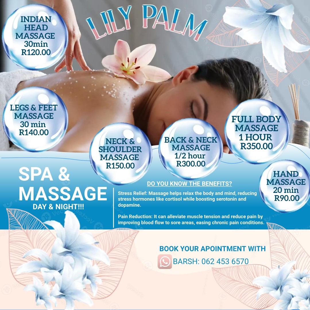 Full Body Massages R350