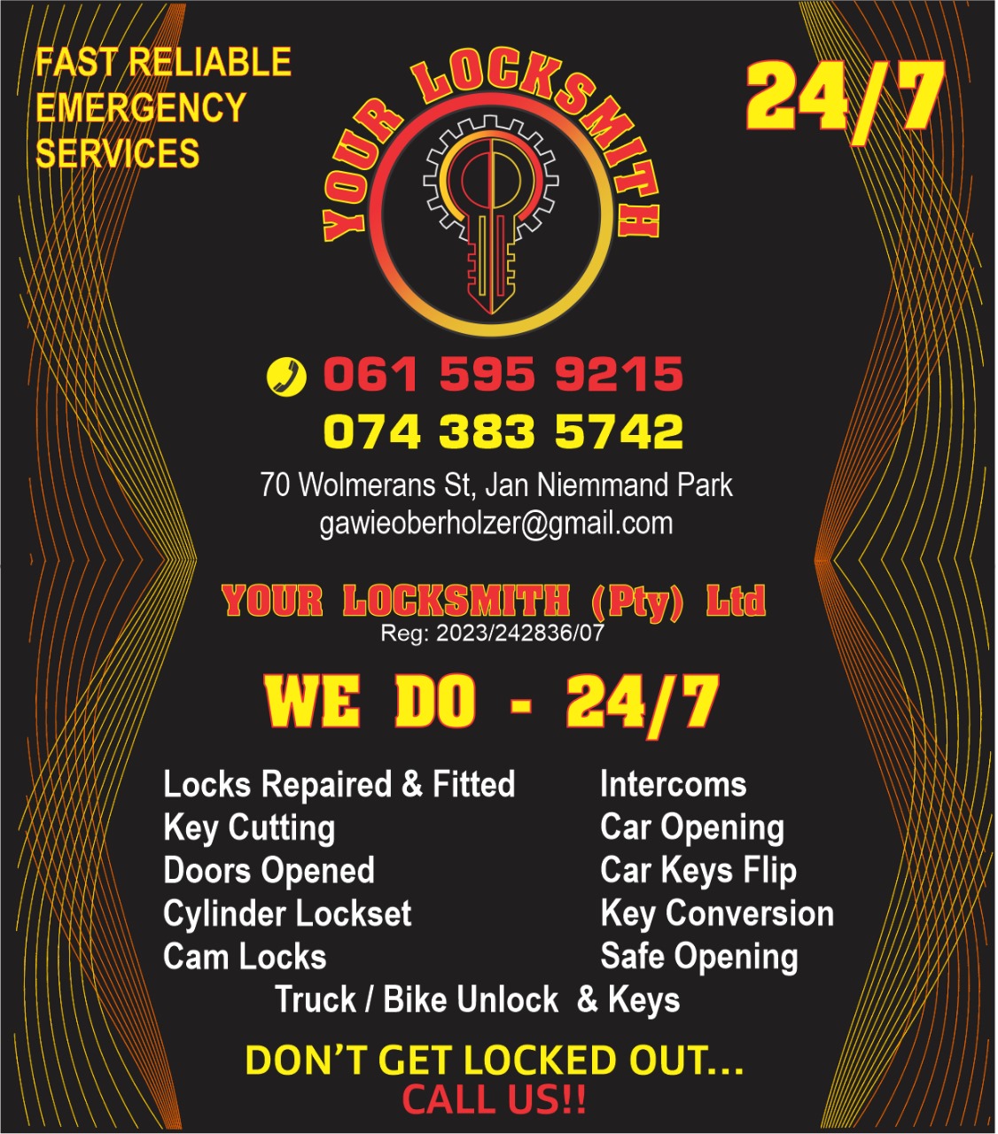 YOUR LOCKSMITH PTY LTD
