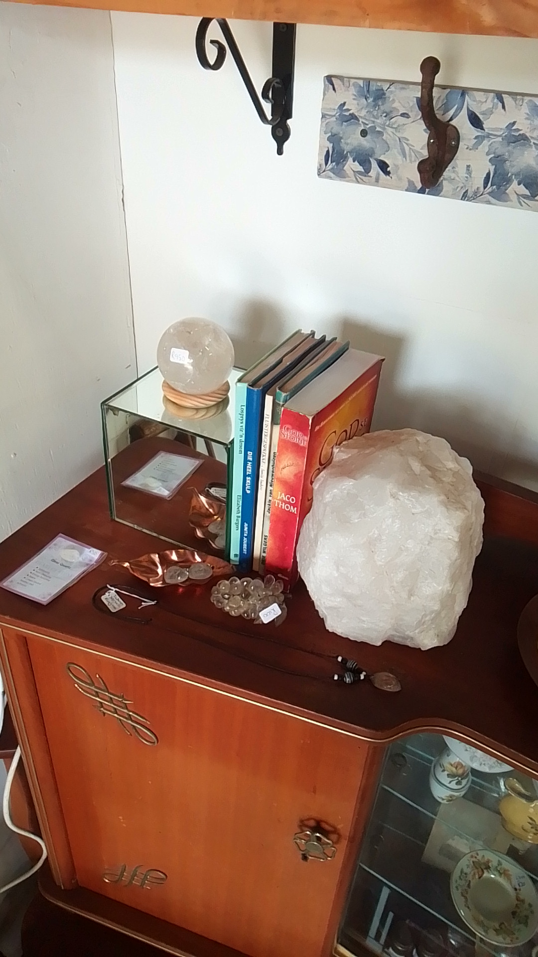 In stock: Gemstone lamps, crystal spheres, tumbled stones, unique pendants. Crystal healing items