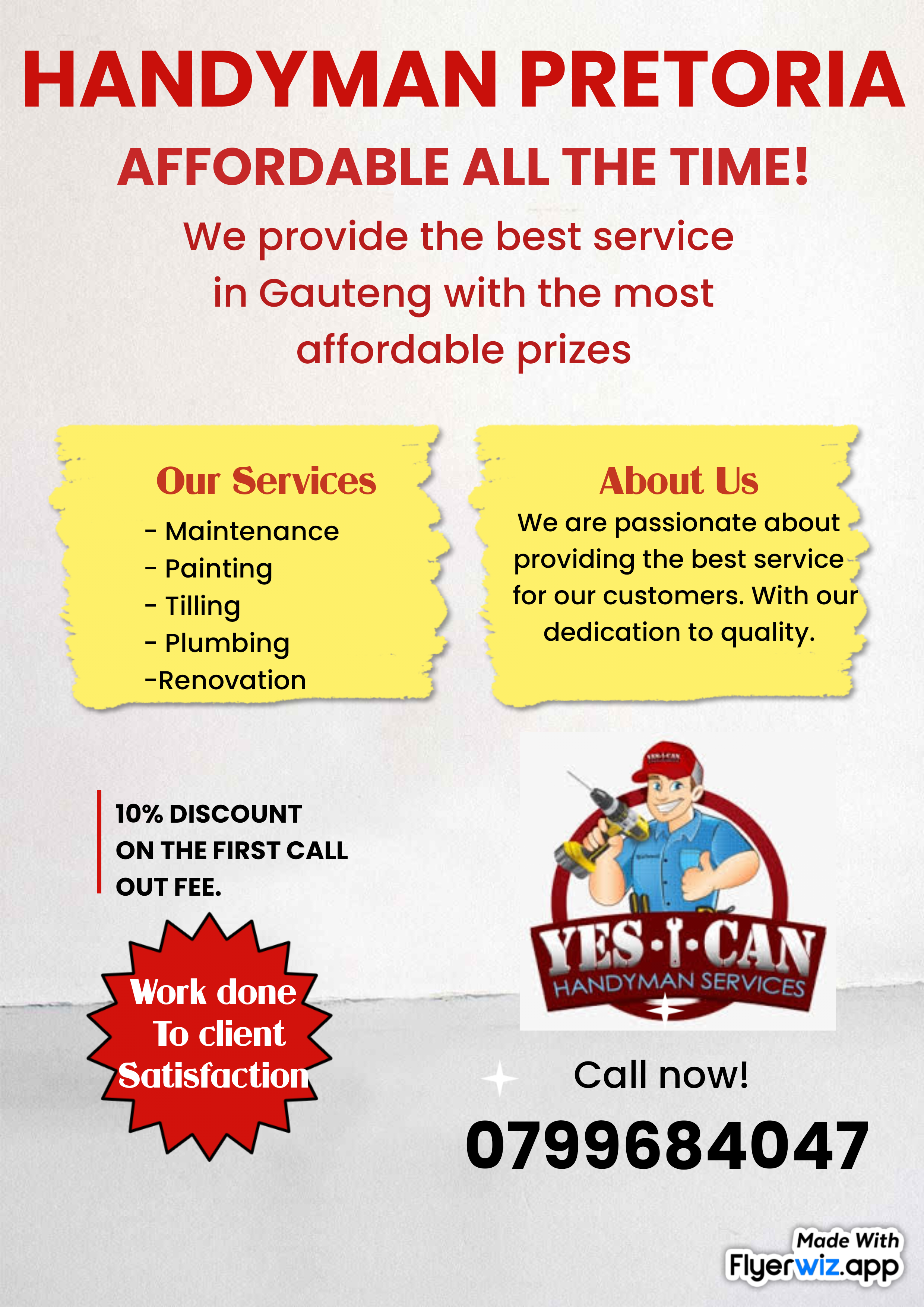 Our handyman services