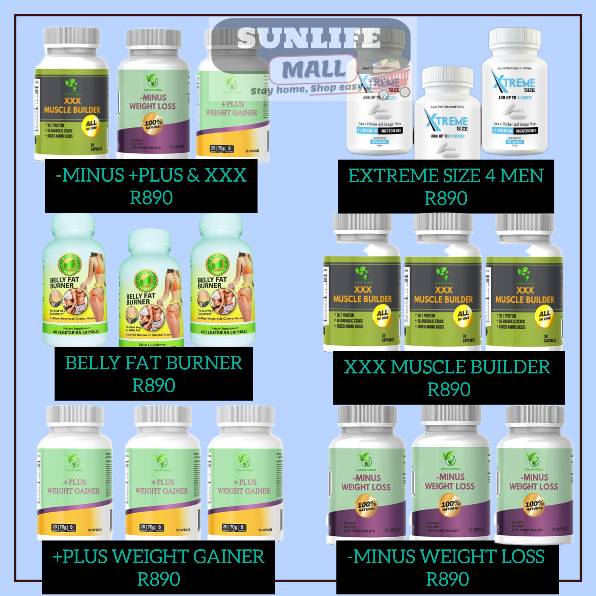 Sunlife Herbal products 