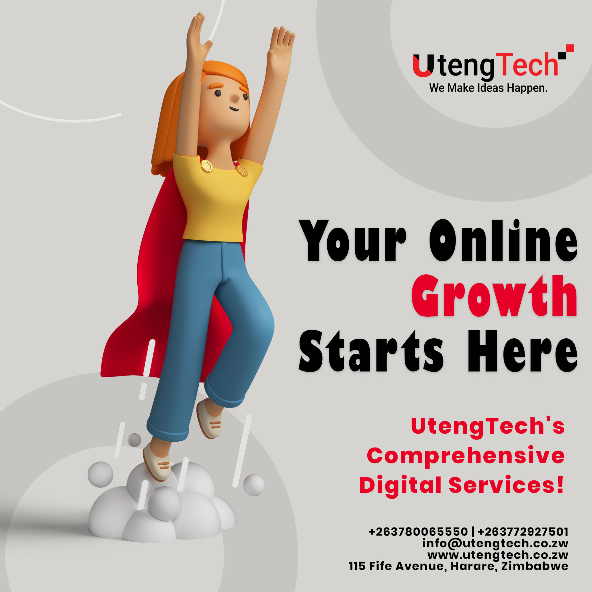"Ignite Your Digital Presence with UtengTech: Unleash the Power of Digital Marketing Solutions!"