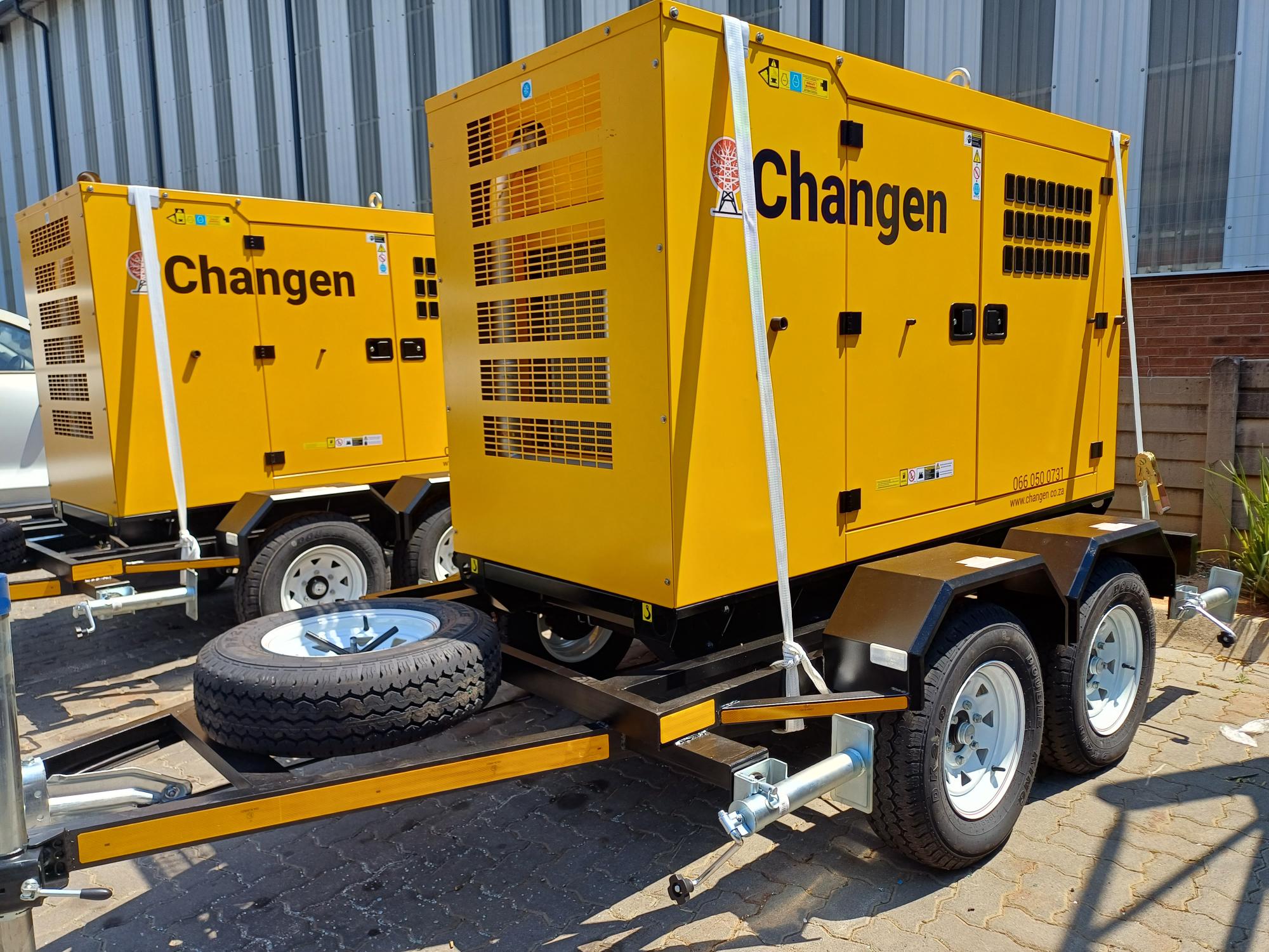#Changen Rental Generator 100kVA Mobile