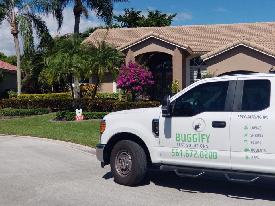 Our pest control van