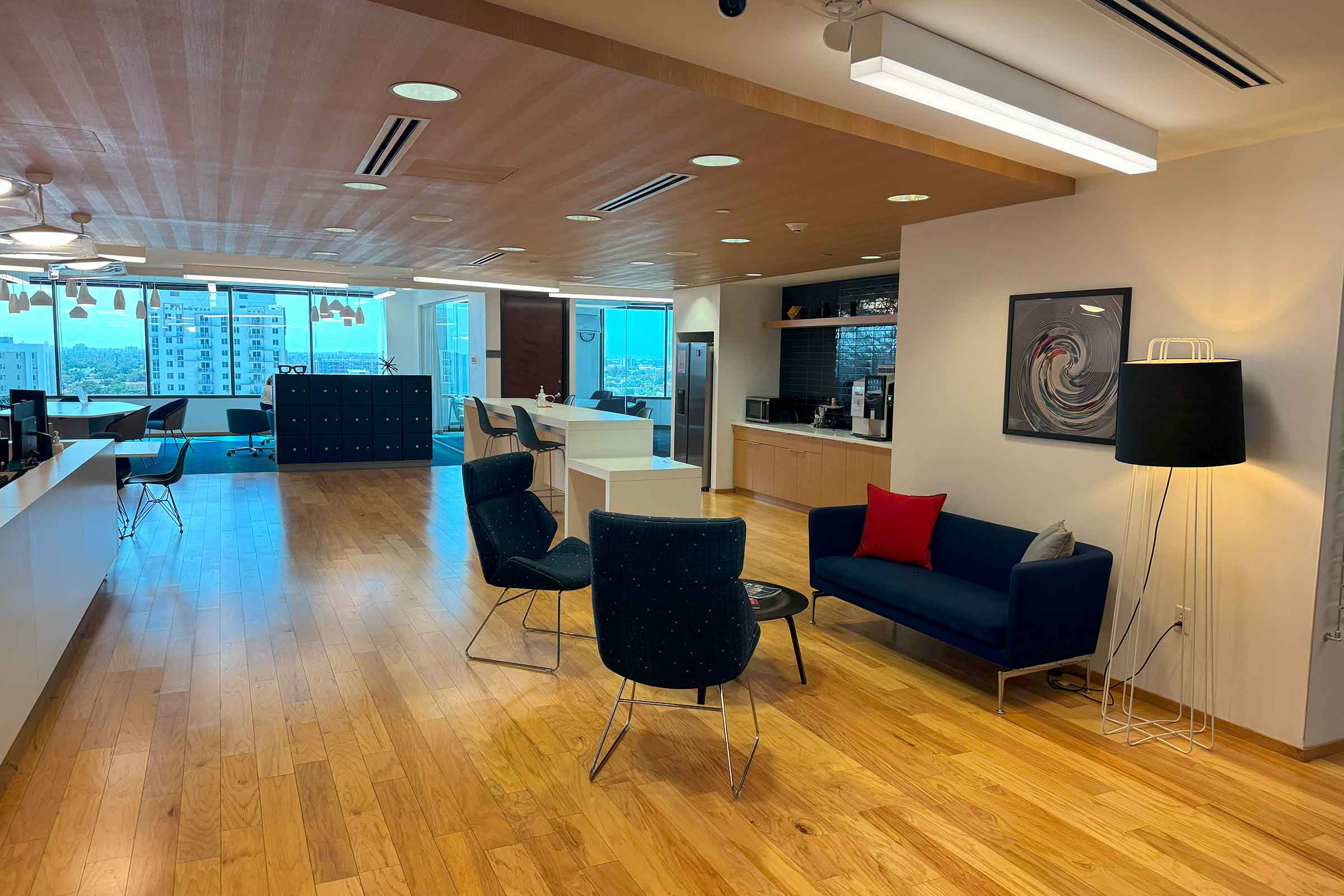 Office lobby