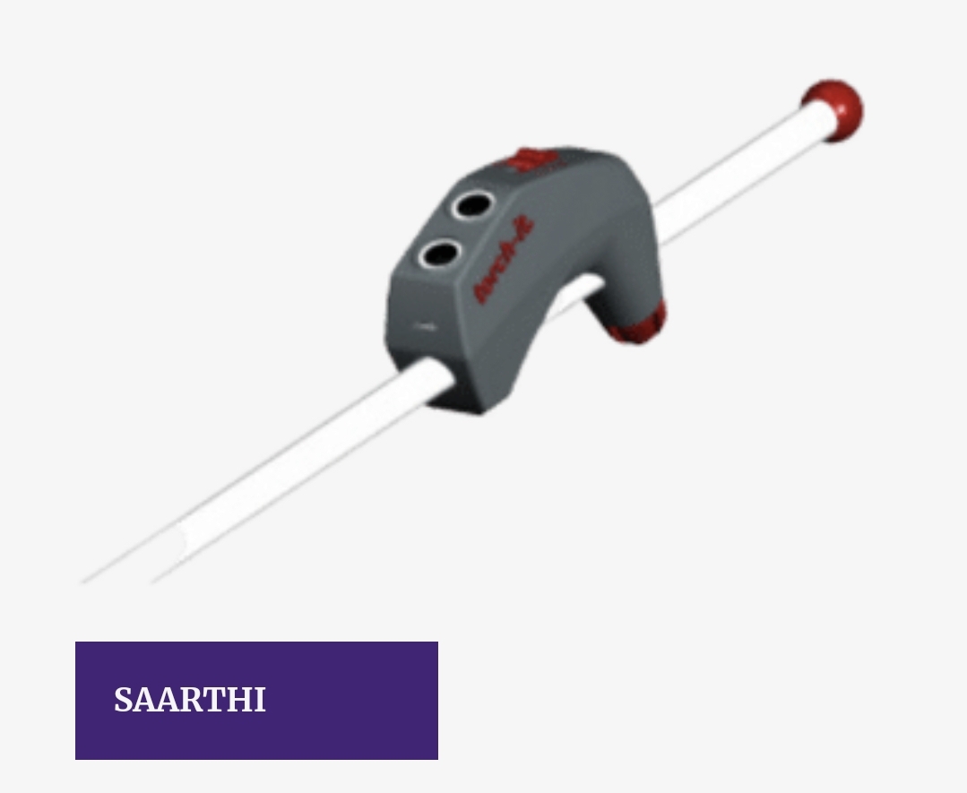 visually impaired walking stick 