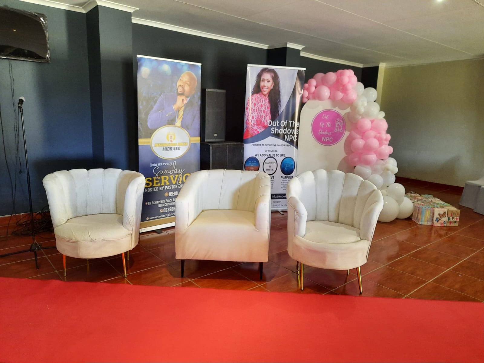 Decor and Decor Equipment for Hire 