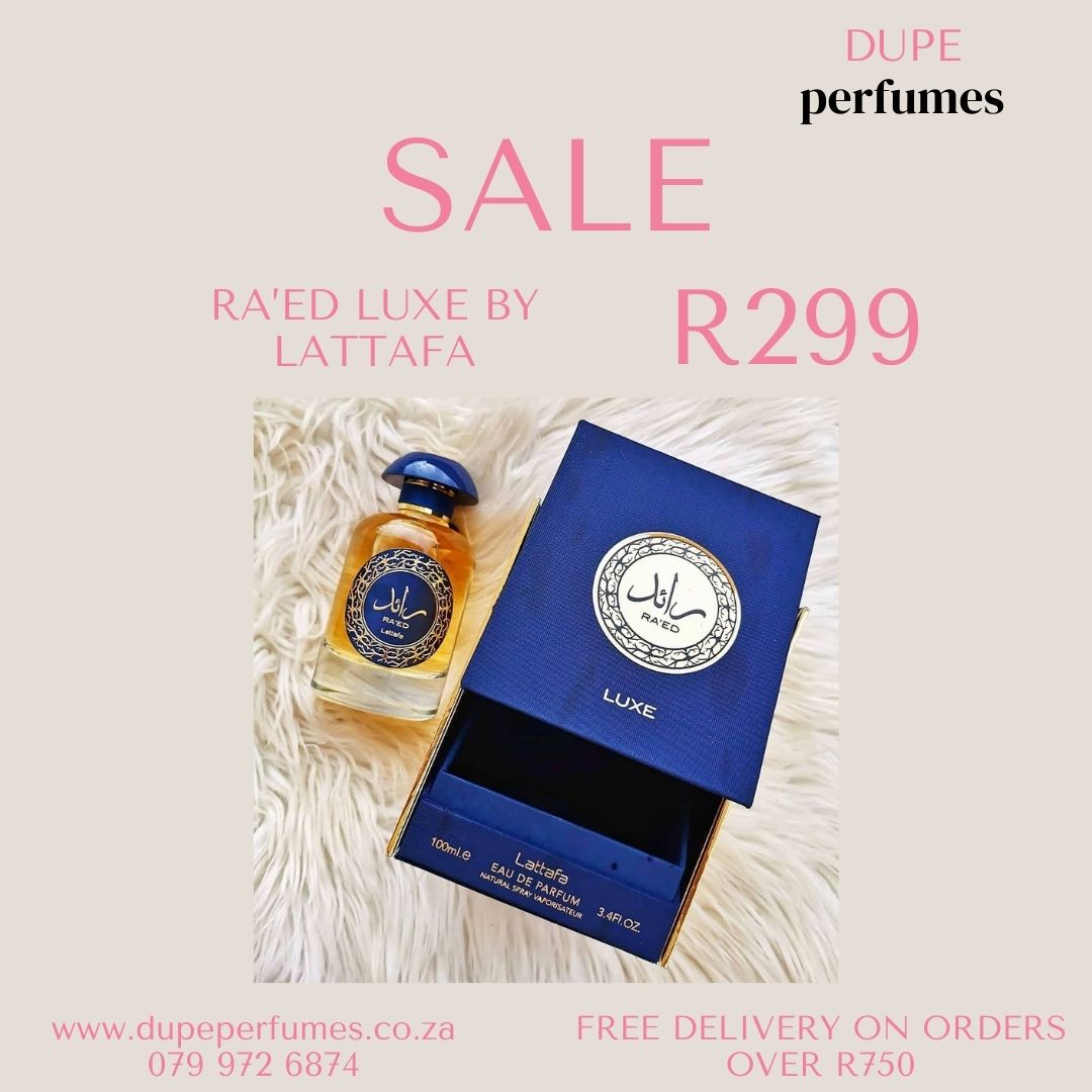 Ra'ed Luxe By Lattafa Perfumes on sale now 