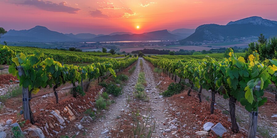 Sun Set on your farm (Imagine)