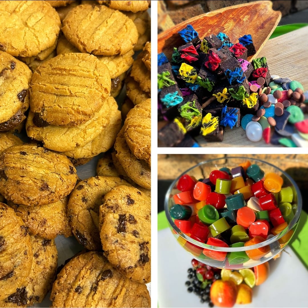 High-end exclusive artisanal  cannabis infused edibles, cookies, brownies and gummies