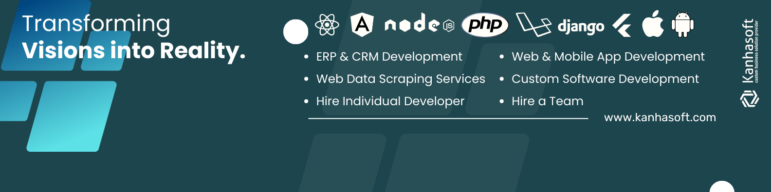 Web and Mobile Software Application development