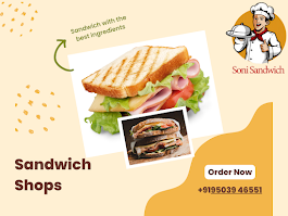 Welcome to Soni Sandwich, one of the best sandwich shops in Pune, where fresh flavors meet quality. Located in the heart of the city, we serve a variety of sandwiches in Pune, from classic vegetable sandwiches to healthy options, all crafted with fresh ingredients. Whether you’re craving a quick bite or a wholesome meal, our healthy sandwich shop in Pune offers something for everyone. Try our signature vegetable sandwich in Pune, packed with crunchy veggies and delicious flavors. Perfect for any