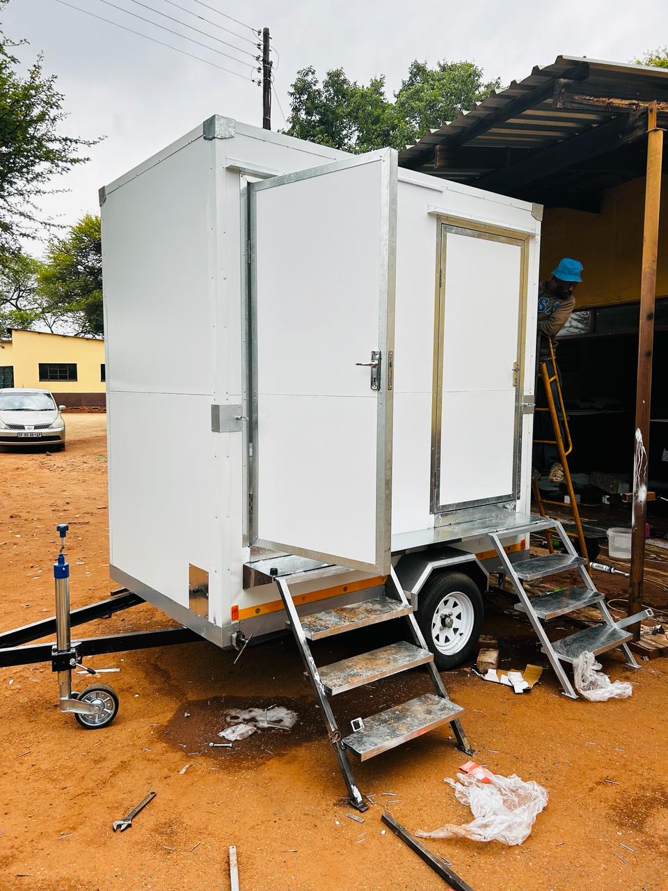 Mobile toilets,hearse Trailers,kitchens  coldrooms and more 