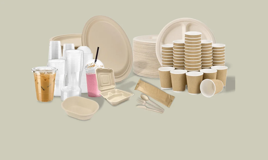 Eco-Friendly Disposable Plates, Cups & Tableware |