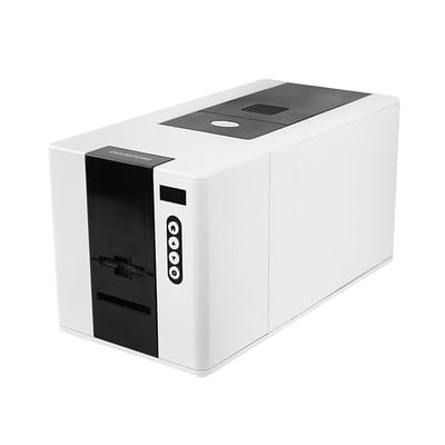 Dascom DC-2300  Ideal for a Wide Range of Applications One of the major selling points of the Dascom DC-2300 is its space-saving design. It fits easily on your office desk or counter without sacrificing performance. Even with its compact size, it has an output capacity that matches larger industrial models. The printer’s sleek, professional appearance also makes it ideal for customer-facing environments like banks, registration counters, and front desks.