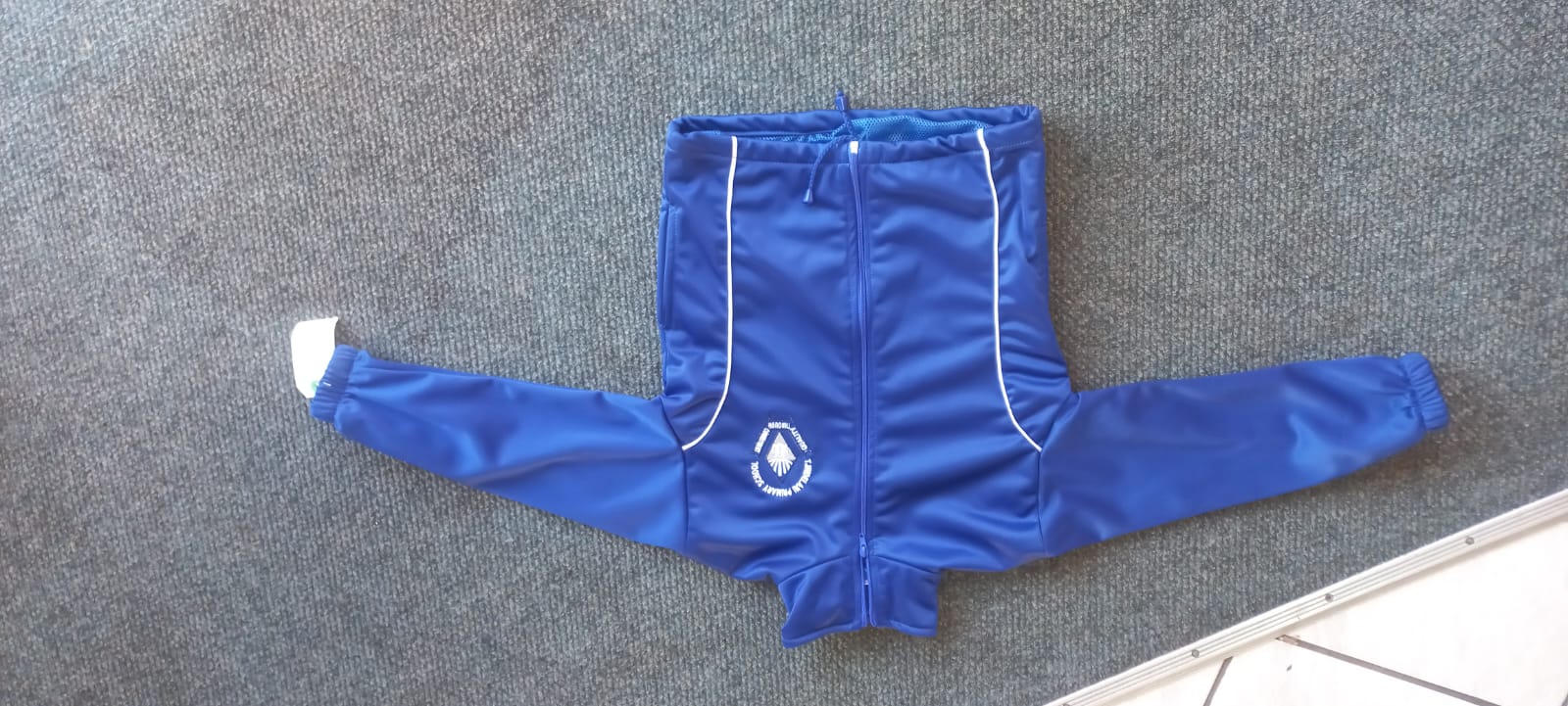 School uniform, construction work suite and sports wear 