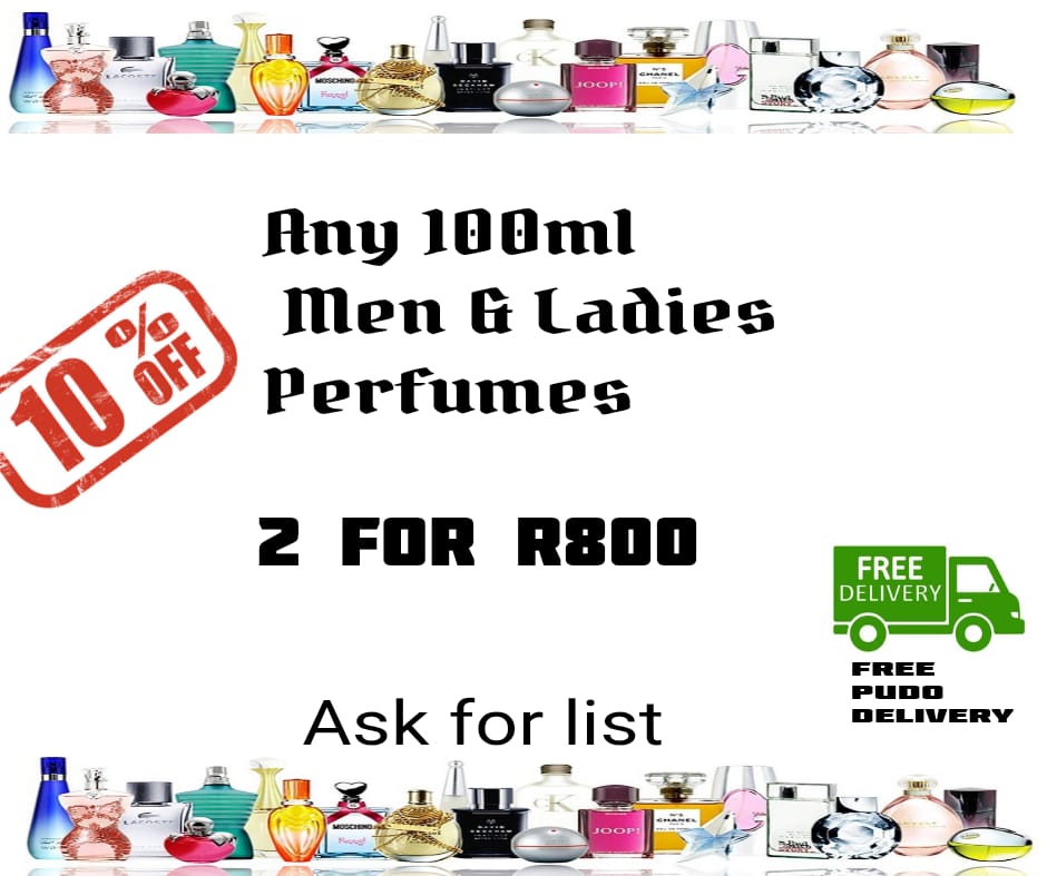 Perfume special valid till 10 October 2025