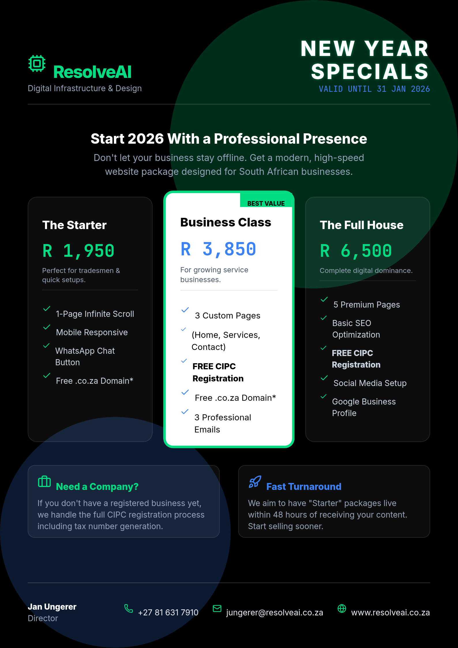 New year Promotion 