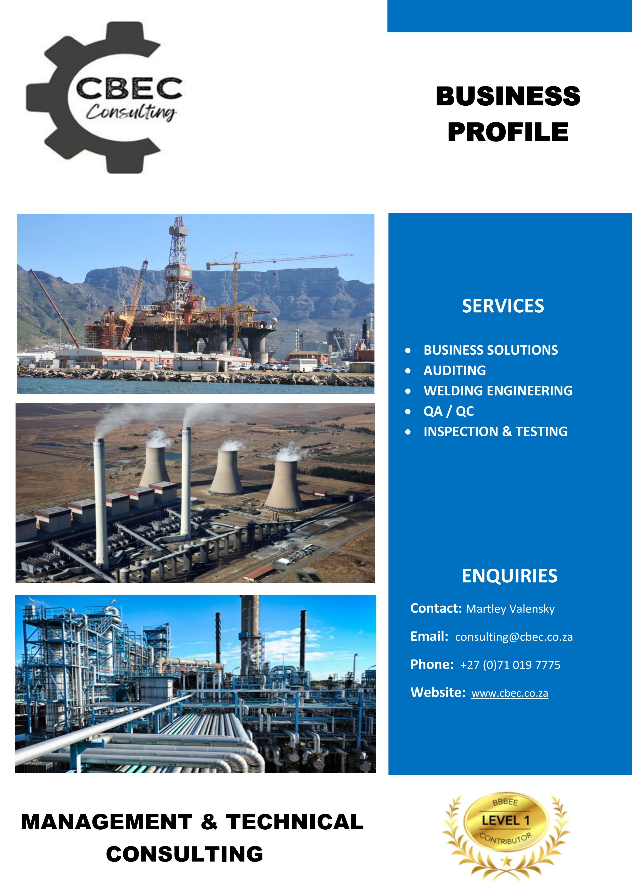 CBEC: Business Profile