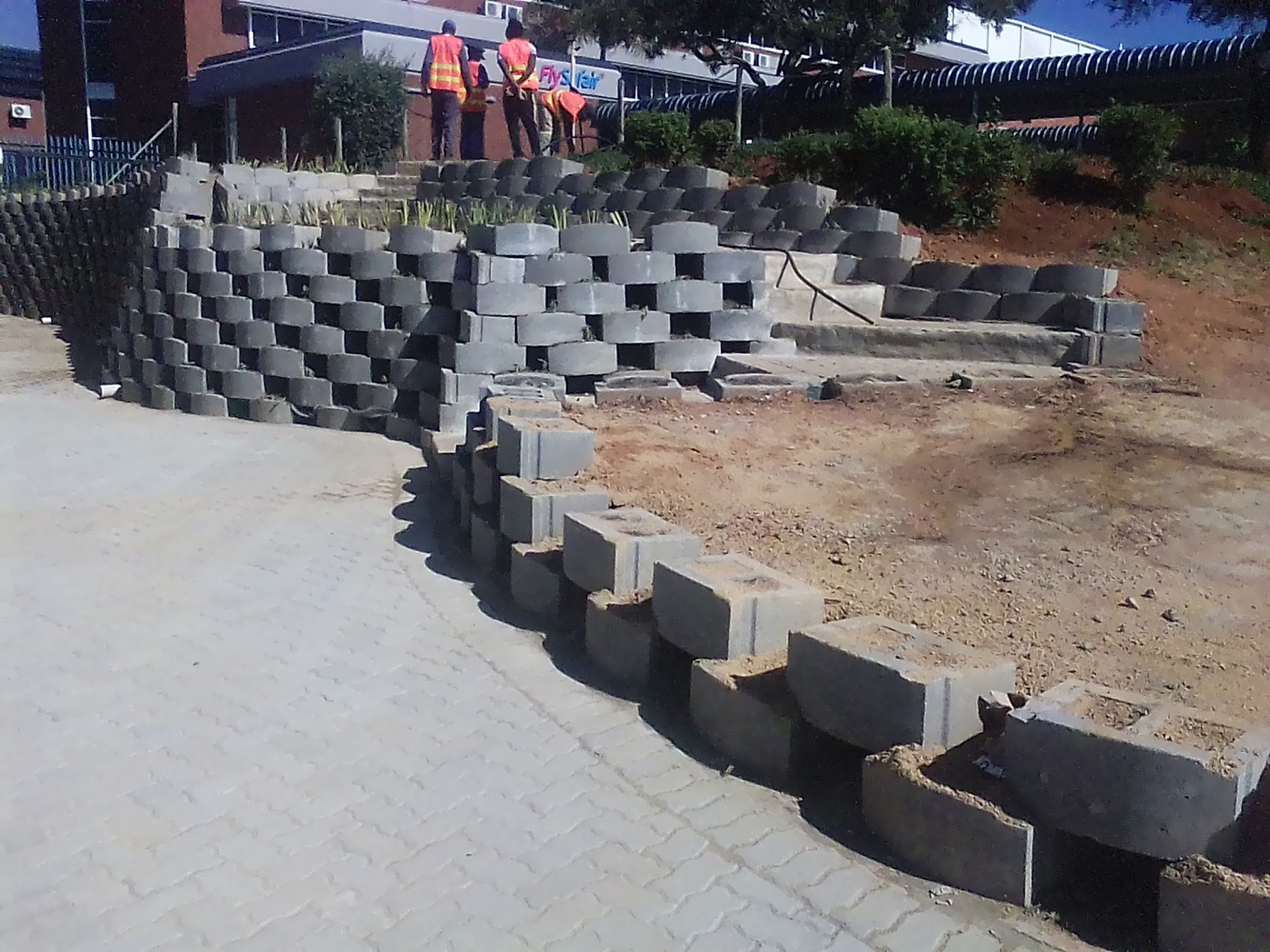 Construction Of Paving and Retaining Walls