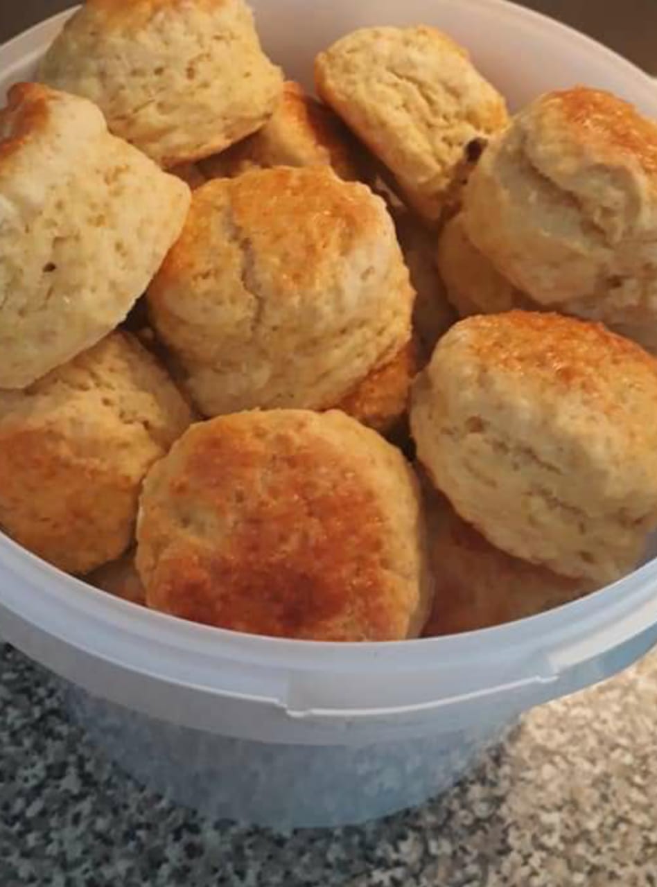Fresh scones that melt in your mouth.
