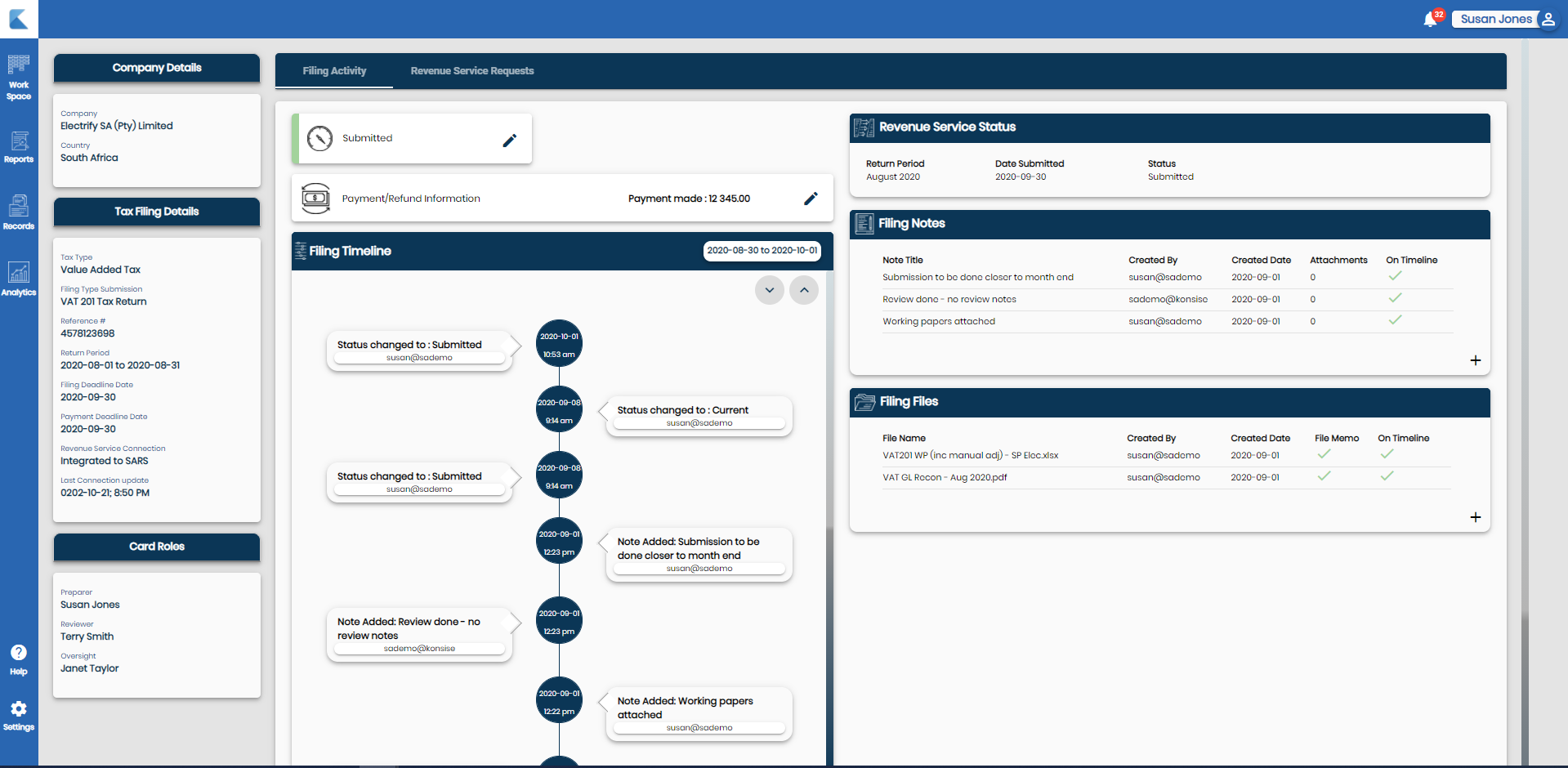 Konsise Tax Management Software - nichemarket
