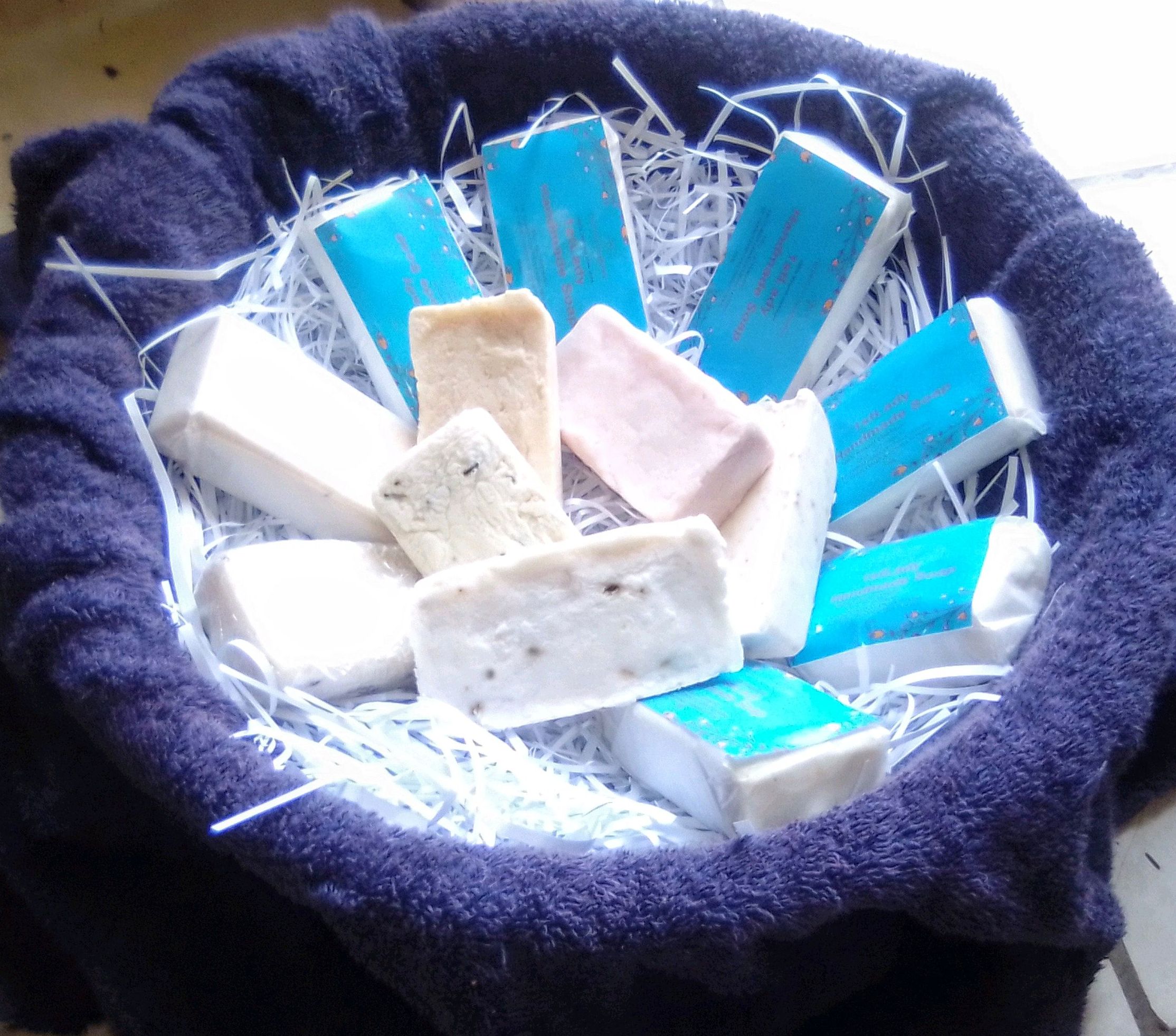Neutral Handmade Soaps: 100% Natural soaps. Scents available -turmeric, aloe vera, lemon, lavender, cinnamon, rosemary.