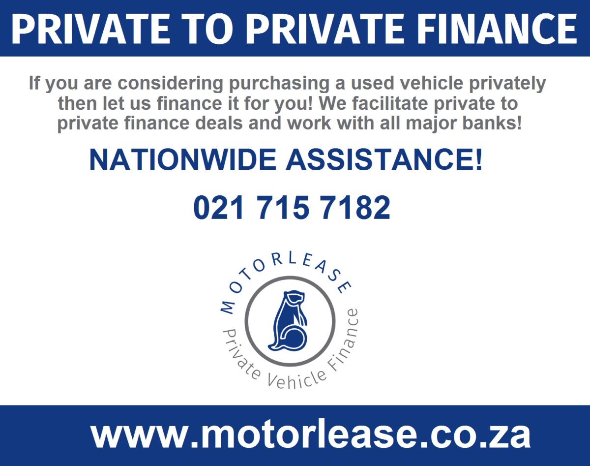 Private to private vehicle finance ad