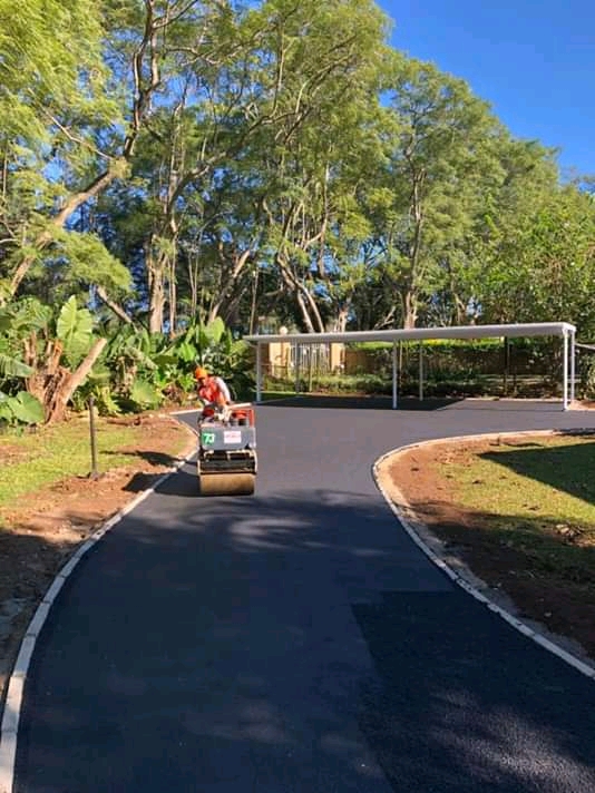 Tar driveway