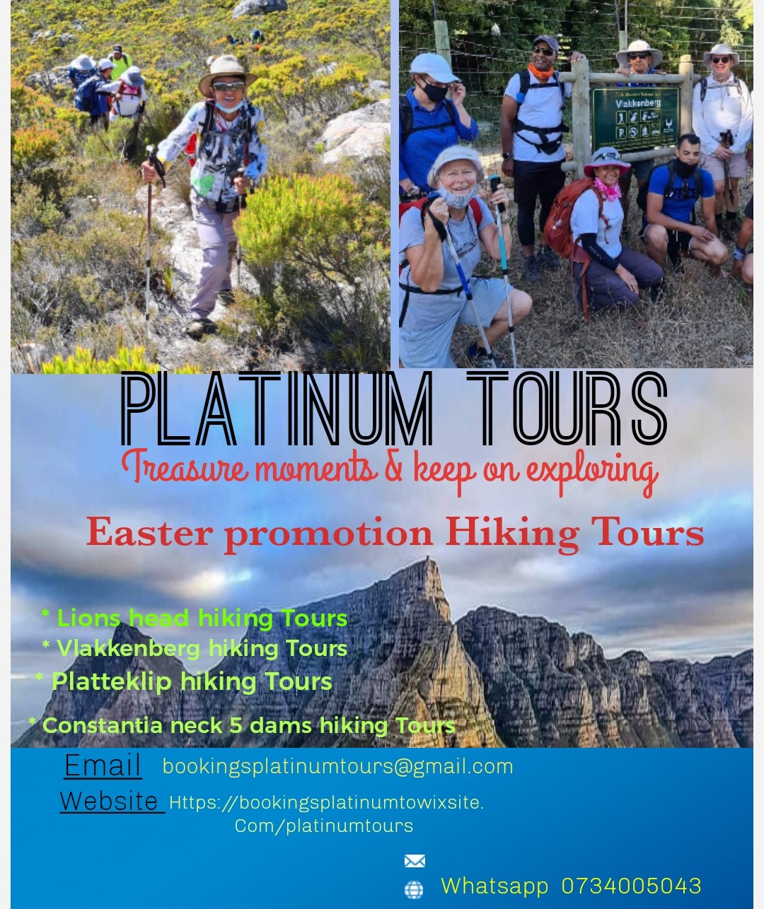 EASTER SPECIAL HIKING TOURS PROMOTION