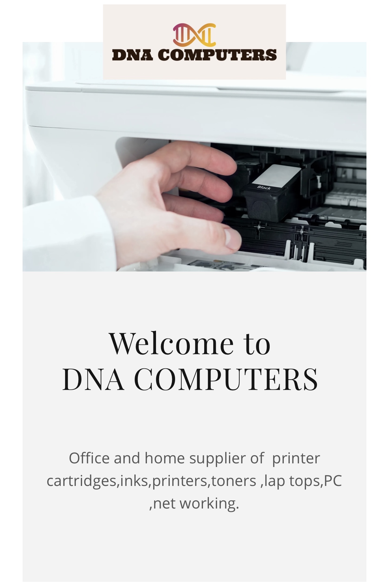 We sell computers