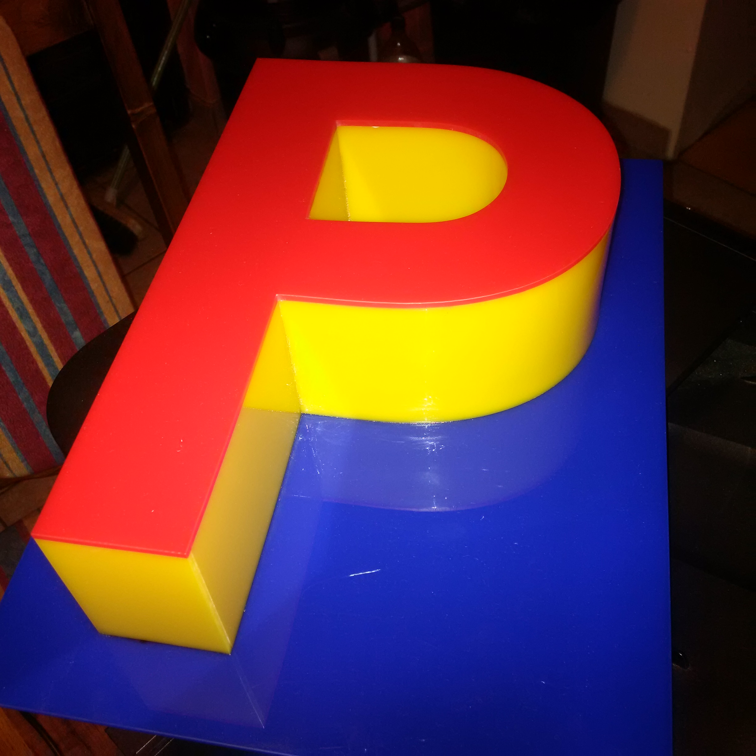 3d Perspex Fabricated Letter