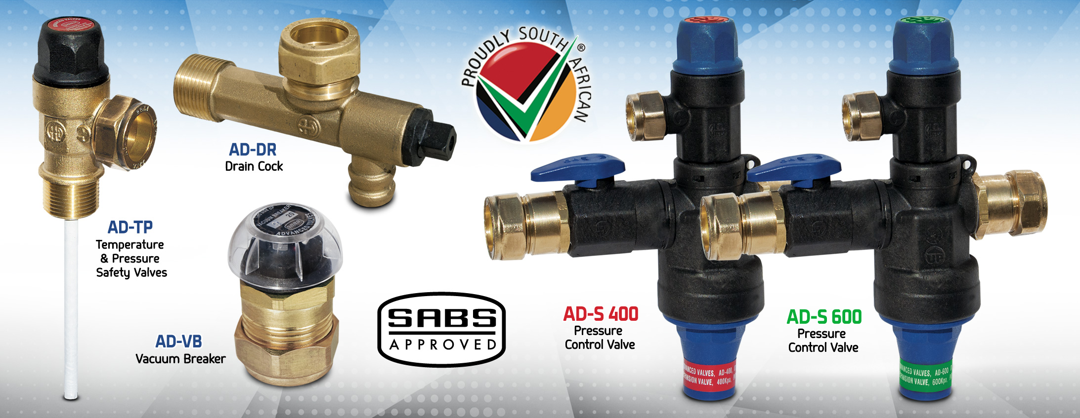 Advanved Valves product range