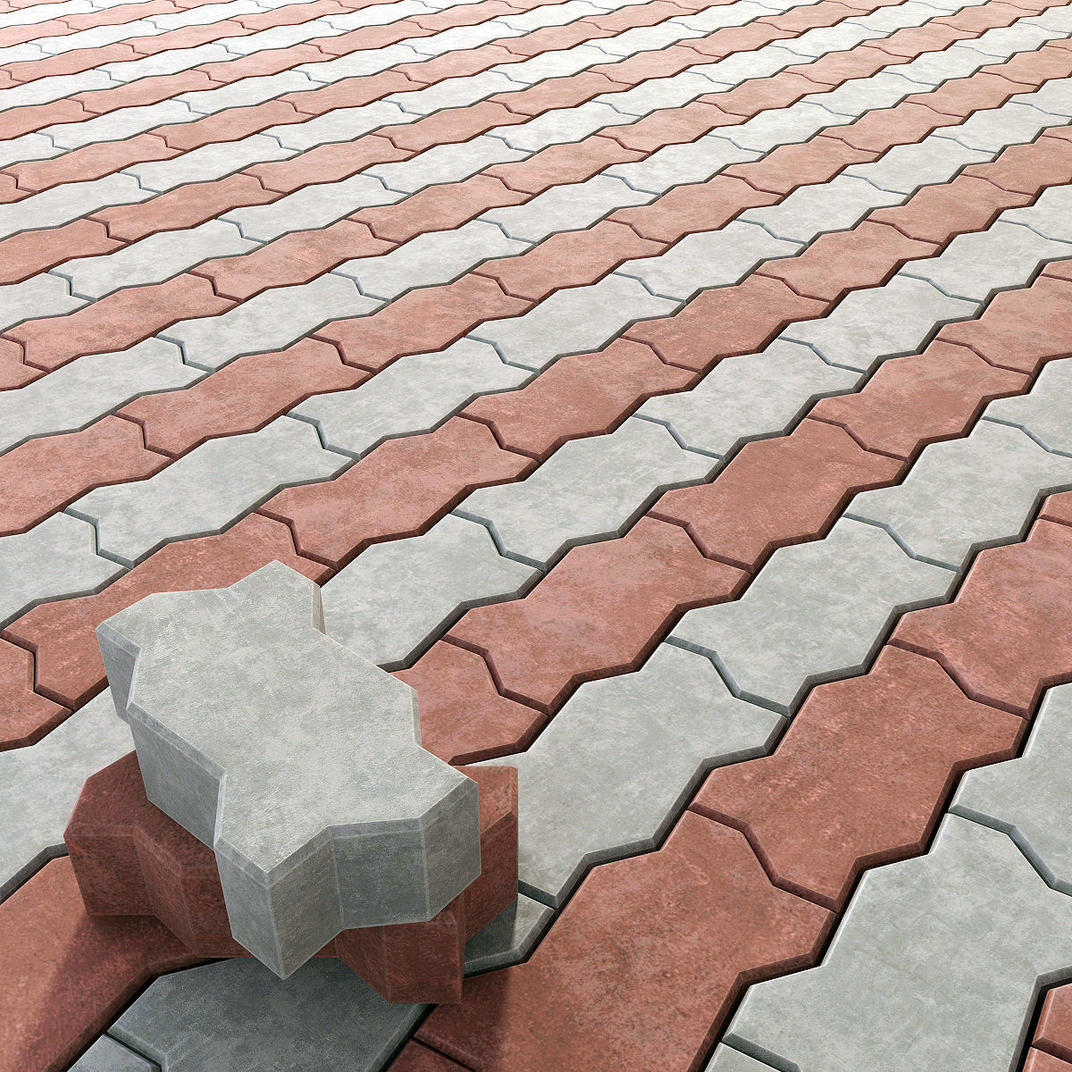 We manufacture durable concrete paving bricks that lasts.