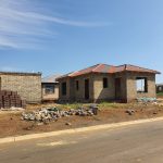 Houses in mid-Construction  