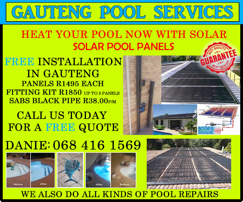 Solar Pool Panels