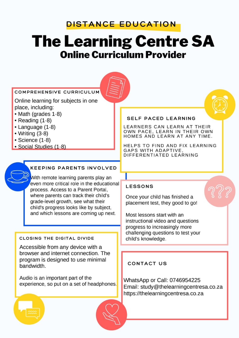 Online curriculum provider