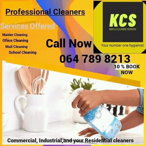 We do normal and deep cleaning for you lovely environment. 