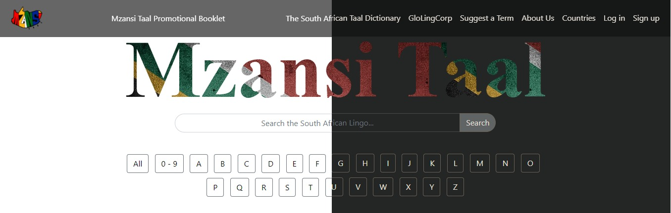 Mzansi Taal Website