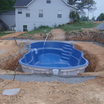 Fiberglass pool installations and relining