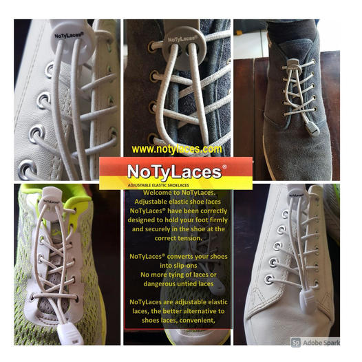 NoTyLaces - Adjustable Elastic Laces