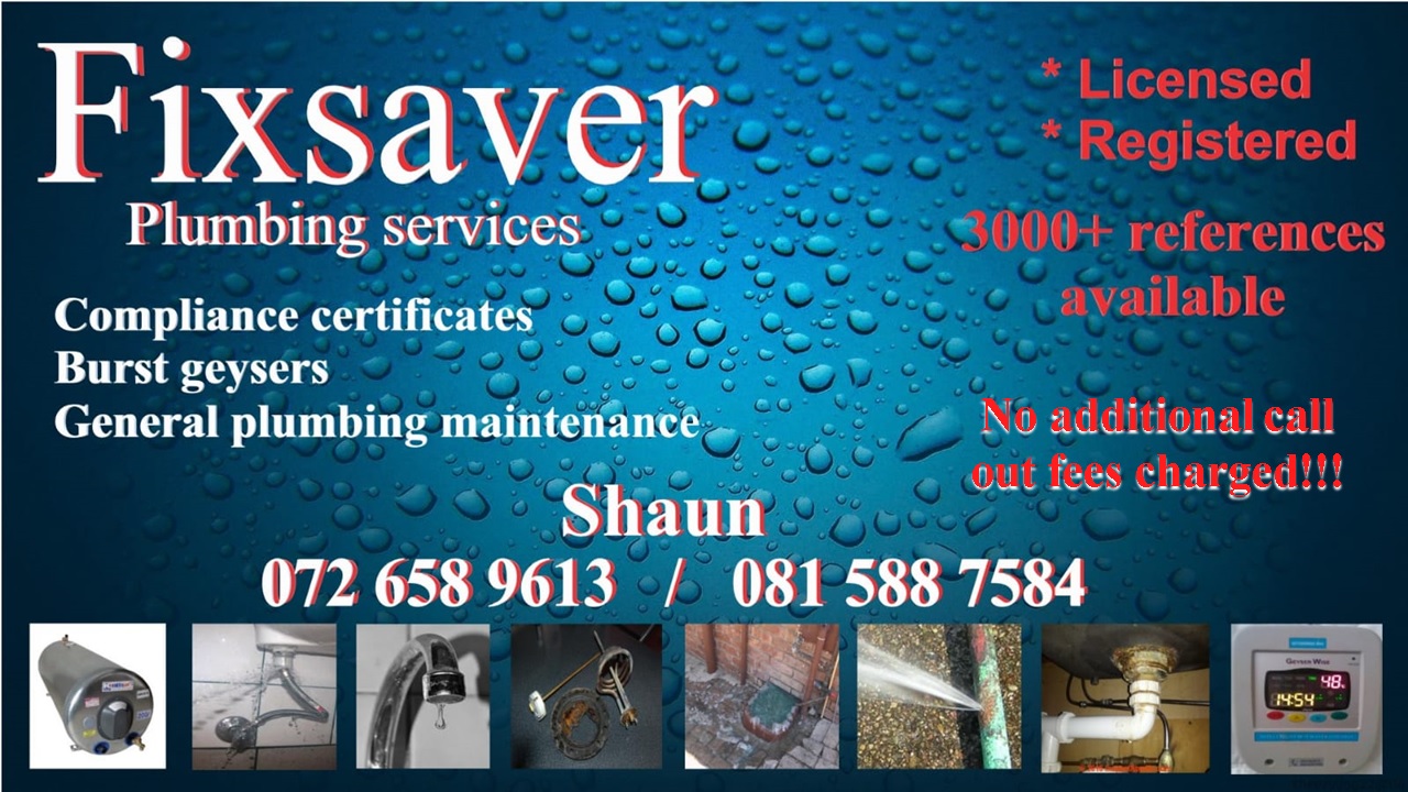 Our plumbing services