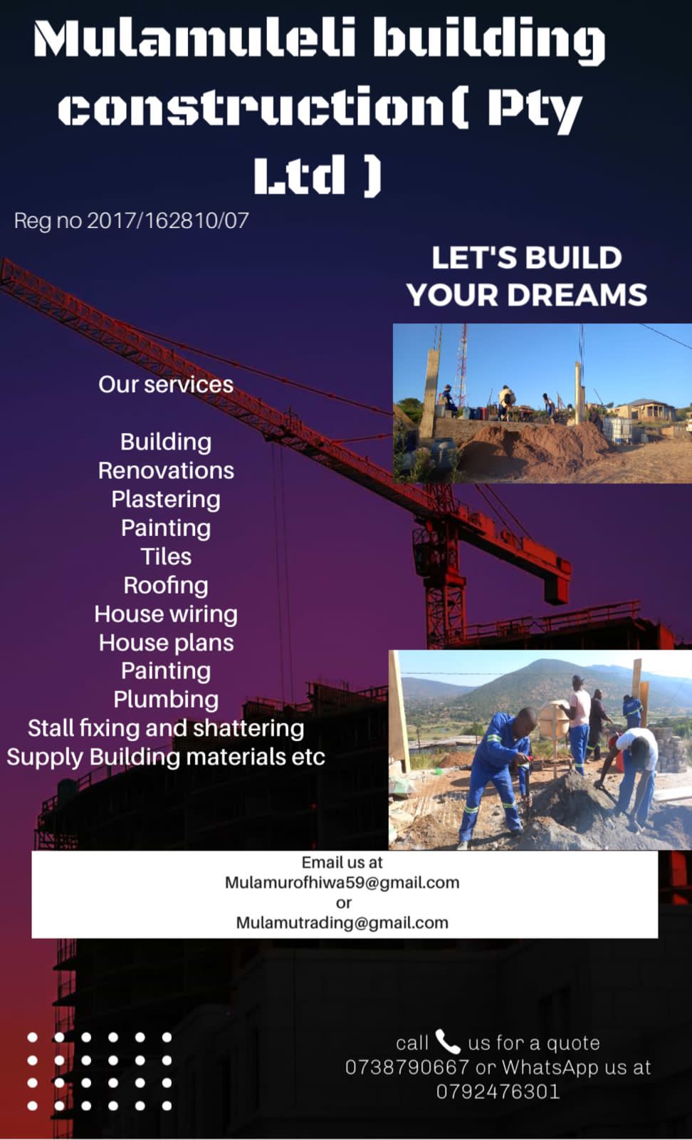 Our range of construction services