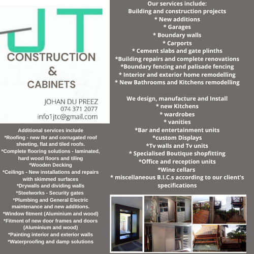 JT Construction and Cabinets