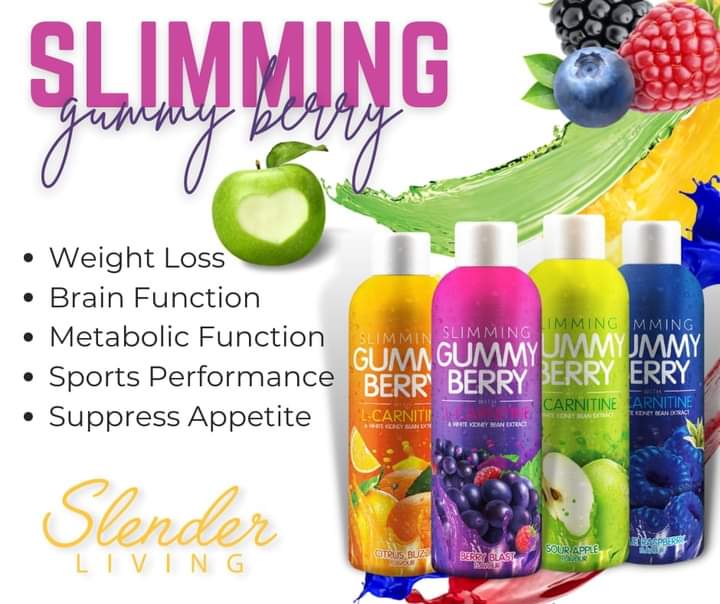 Benefits Gummy Berry Juice:  Regulates Sugar Absorption | Suppresses Appetite | Increases Energy Levels | Promotes Brain Health & Focus  Antioxidant | Destroys Cravings | Stabilizes Blood Sugar | Reduces Cortisol Levels | Supports Stress Response  Supports Thyroid Function | Stimulates conversion of Fat to Energy | Provides Insane Sustained Energy All Day
