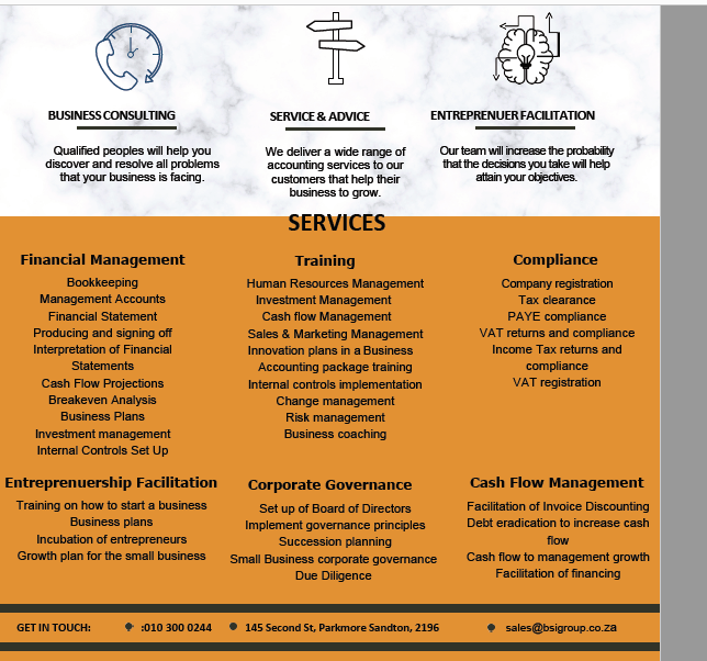 Our services