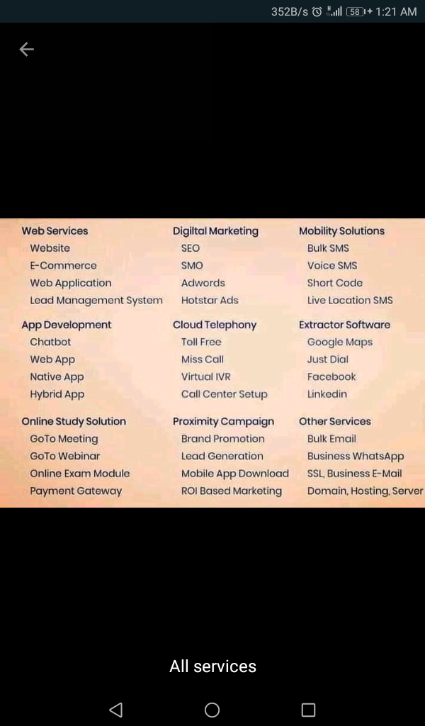 All IT services 