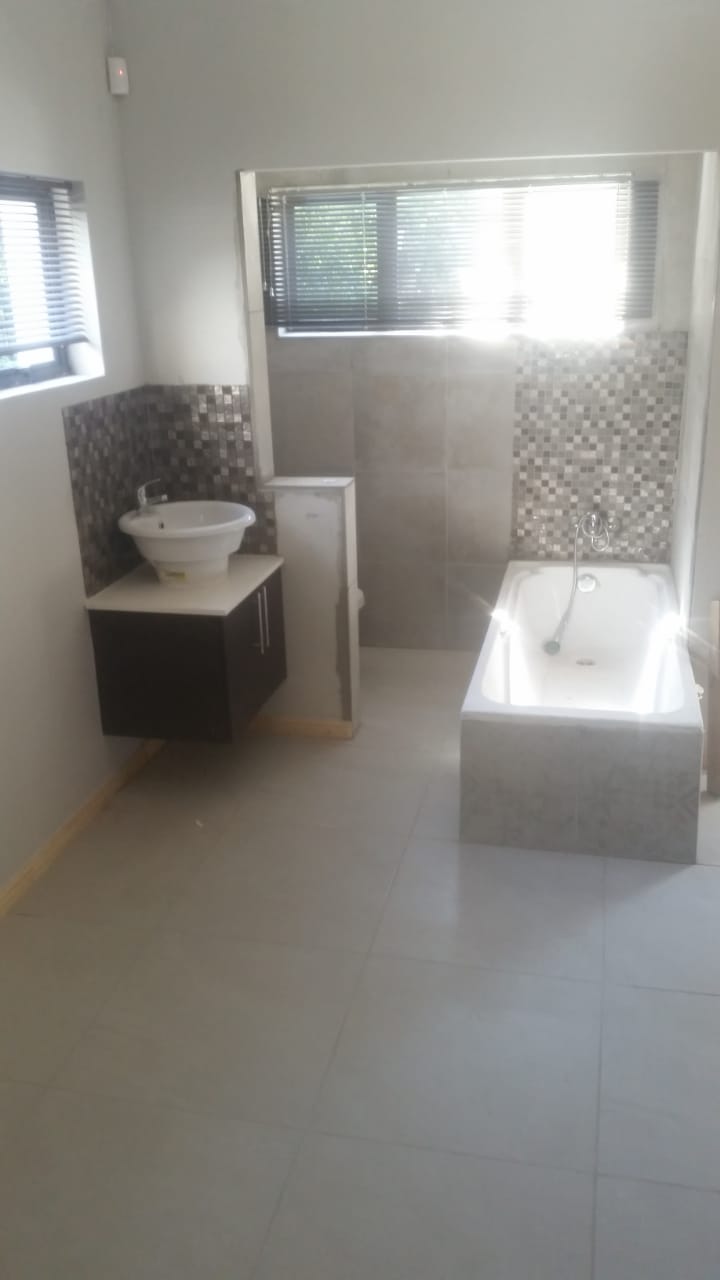Completed bathroom