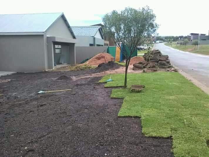 Delivery and laying of quality grass